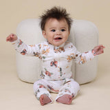 DIGGERS & TRACTORS ORGANIC SNUGGLESUIT CONVERTIBLE R... - Front View