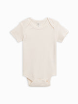 Classic Short Sleeve Bodysuit | Organic Cotton by Colored Organics - Styled View