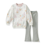Pretty Pine Farm Organic Sweatshirt & Pants Set by The Honey and Bro Co. - Lifestyle View