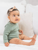 Classic Long Sleeve Bodysuit | Organic Cotton by Colored Organics - View 15