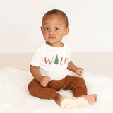 Organic Cotton Cuffed Sweatpants by The Honey and Bro Co. - Lifestyle View