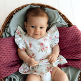 White Rabbit Organic Cotton Short Sleeve Dress by Snuggle Hunny - View 13 - Easter Baby Clothing