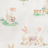 Bunny Egg Hunt Organic Cotton Sleeper | Easter - Baby & Toddler Clothing | The Honey and Bro Co