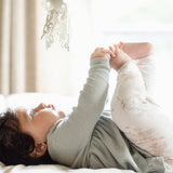 Snowflake Flurries Organic Tunic & Pants Set by The Honey and Bro Co. - Back View