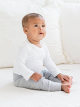 Classic Long Sleeve Bodysuit | Organic Cotton by Colored Organics - View 26