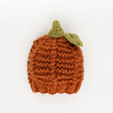 Kids Cozy Great Pumpkin Beanie Hat - Festive Fall Accessory by Huggalugs - Front View