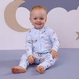 Taking Flight Organic Snugglesuit Convertible Romper - Footless View