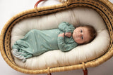 Arrow Print Knotted Newborn Gown by Three Little Tots - View 15 - Newborn Baby Clothing