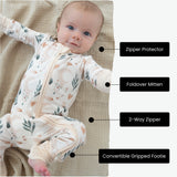 Boho Bamboo Baby Sleeper by The Honey and Bro Co. - Lifestyle View