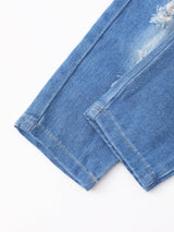 Baby Ripped Denim Jeans by PatPat - Styled View