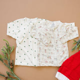 Tiny Trees Ribbed Bamboo Zippy Romper by Little Joy Co. - View 12