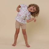 White Rabbit Organic Cotton Baby & Toddler Tee by Snuggle Hunny - Side View - Easter Baby Clothing