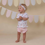 White Rabbit Organic Cotton Baby & Toddler Tee by Snuggle Hunny - Close-Up - Easter Baby Clothing