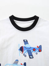 Boys casual cotton t-shirt and shorts set - view 5 for toddlers 2Y-5Y