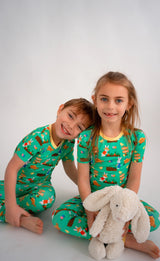 Easter Two-Piece Bamboo Pajama Set - Baby & Toddler Clothing | The Honey and Bro Co