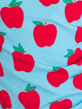 Softsnooze™ Blue Apple Of My Eye Footed Pajamas by The Honey and Bro Co. - Back View