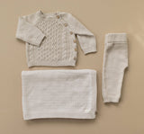 Sasha Knitted Set by The Honey and Bro Co. - Back View