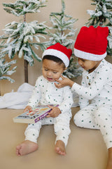 Tiny Trees Ribbed Bamboo Kids' 2-Piece Pajama Set, view 5