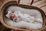 Rainbow Knotted Gown | Newborn by Three Little Tots - View 17 - Newborn Baby Clothing