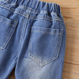 Baby Ripped Denim Jeans by PatPat - Lifestyle
