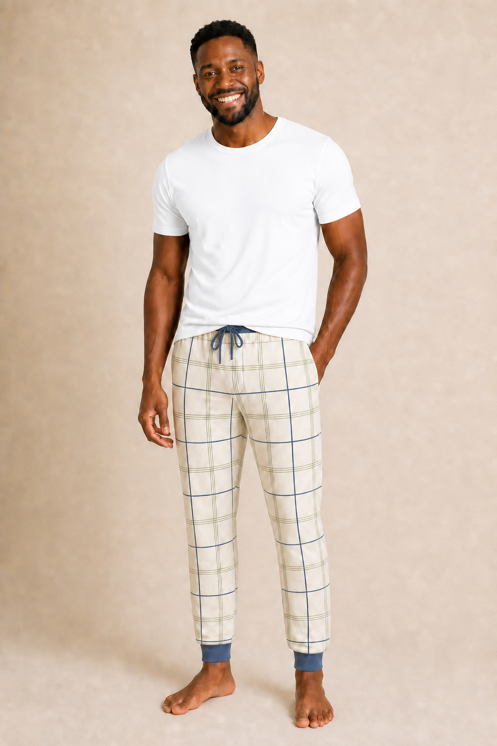 Fireside Windowpane Zinza™ Adult Pajama Jogger product photo