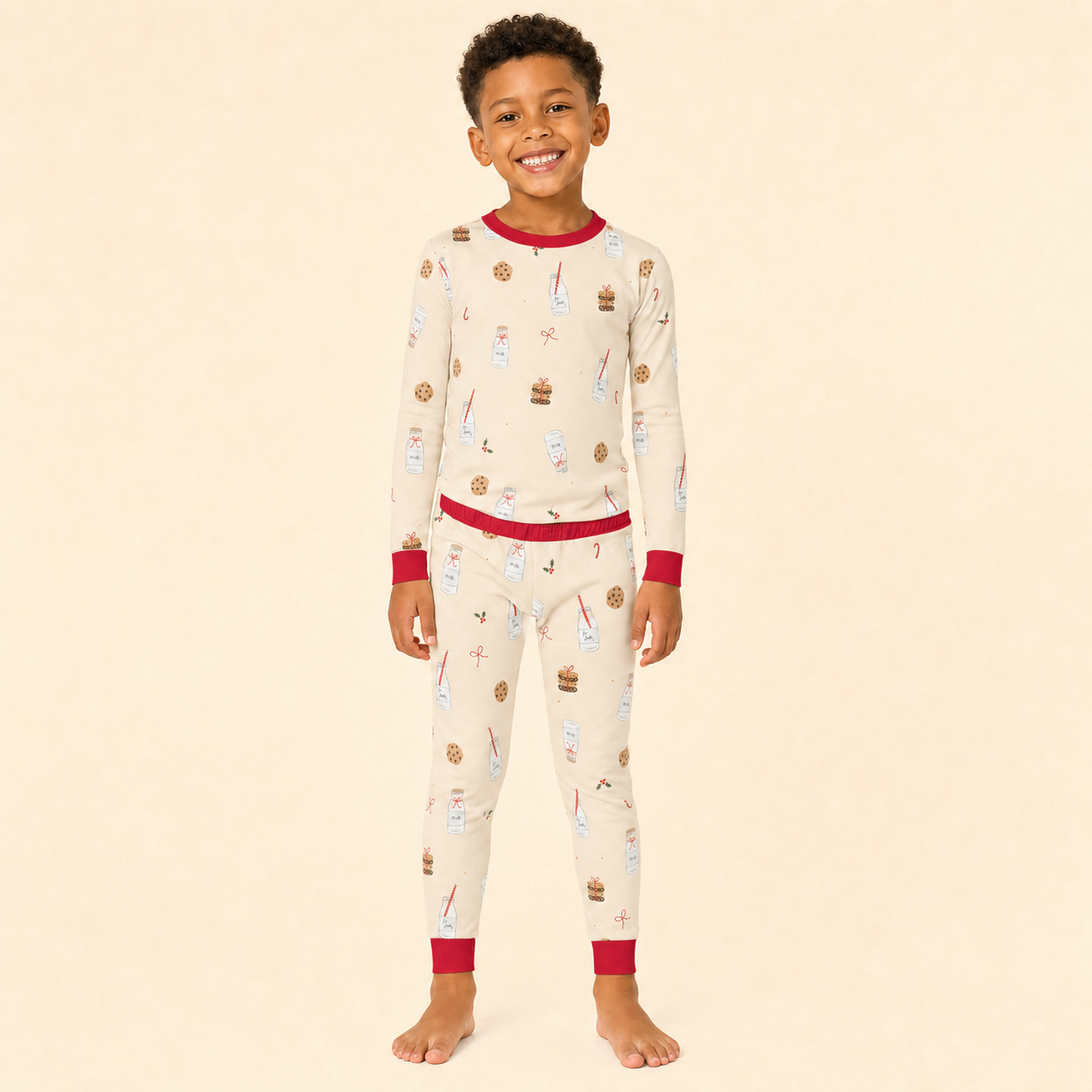 Milk & Cookies Zinza™ Kids Two-Piece Pajama Set product photo