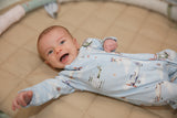 Taking Flight Organic Snugglesuit - Baby Model Close-Up