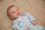 Taking Flight Organic Snugglesuit - Baby Model Full Body Smiling