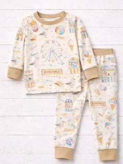 Boardwalk Baby TENCEL™ Lyocell Toddler Pajama Set