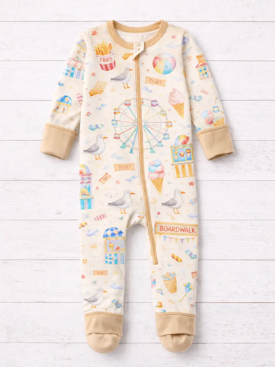 Boardwalk Baby TENCEL Lyocell Zippy Sleeper photo 1