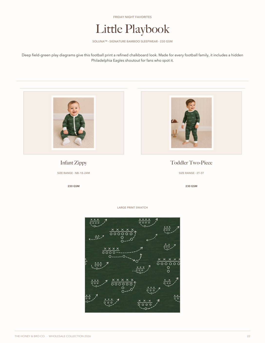 Lookbook page 22 of 34: Little Playbook